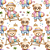 D2711 - Summer Bears Cadeira de Praia - Imagem 1