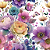 D2737 - Jardim Violeta Flores Grandes - Imagem 1