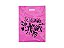 50 UND Sacola Boca Vazada 20x30: Rosa - Se vista de amor - Imagem 1