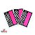 Placa PVC - Digital preto e Pink 7x4,5cm C/50 UND - Imagem 1