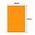 SACO DE PRESENTE LARANJA 30X44 C/100 - Imagem 3