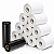 Kit Compre 10 Rolos 100x150 Couchê e ganhe 2 ribbon de 74mm - Imagem 1