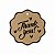 Tag Papel Kraft 4,5x4,5 - Thank You C/ 120 UND - Imagem 1