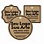 1.000 UND - Tag Personalizadas Kraft detalhadas 4,5x4,5cm - impressão em pre - Imagem 1