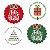 120 Etiquetas Adesivas de Natal Variadas 120 Und - Modelo 5 - Imagem 1