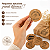 Tag Kraft 4,5x4,5cm c/ 120 Unidades – Frases Variadas | Ideal para Embalagens, Presentes. - Imagem 2