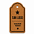 1,000 UND - Tags Personalizadas Kraft detalhadas 50x90 cm - impressão em preto - Imagem 3