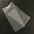 Saco Adesivado c/ Furo 7x7+3+3cm - Pct c/ 1000 - Imagem 1
