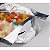 Saco Stand Up Pouch Prata c/ Frente Transparente 18x26+4 cm - Pct c/ 50 - Imagem 3