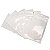 Saco Zip Hermético Branco 8x14cm c/ Frente Transparente - Pct 100 - Imagem 1