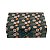 Caixa Dobrável c/ Fita Cetim c/ Estampa Margarida (P) 28.2x20.2x9.2cm - Imagem 3