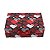 Caixa Dobrável Estampa Coração Papel e Cetim (P) 28.2x20.2x9.2cm - Imagem 1