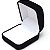 Caixinha Veludo Preta p/ Bijuterias 5x5.5x3cm - Pct c/ 48 - Imagem 1