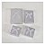 Caixinhas de papel prata 5x5cm p/ bijuterias - Pct c/24 pç - Four Star - Imagem 1