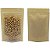 Sacos Stand Up Pouch 14x20cm Kraft Frente Transparente - Pct c/ 50 - Imagem 3