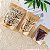 Sacos Stand Up Pouch 16x24cm Kraft Frente Transparente - Pct c/ 50 - Imagem 2