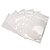 Saco Zip Hermético Branco 6x10cm c/ Frente Transparente - Pct c/ 100 - Imagem 1
