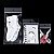 Saquinho Transparente com Furo BOPP 8x8+3+3cm - Pct c/ 1000 - Imagem 3