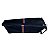 Necessaire de Tecido Preta 26x14x11cm - Pct c/ 12 - Imagem 3