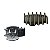 Piranha de Plástico p/ Cabelo 6 cm  - Pct c/ 12 - 6429-WP2 - Imagem 3