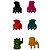Piranha de Nylon Inquebrável  6 cm - Brilhante - Pct c/ 12 - 6129-VE2 - Imagem 1