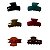 Piranha de Nylon Inquebrável 6 cm - Brilhante - Pct c/ 12 - 6137-NWS2 - Imagem 1