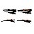 Bico de Pato de Metal Preto - Pct c/ 12 - Imagem 1