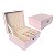 ​​​​​​​Expositor de Couro Sintético Rosa para Bijuteria 23x17x9cm - Four Star - Imagem 1