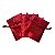 Saquinho de Cetim Vermelho 7x9cm- Pct c/ 12 - Imagem 1