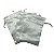 Saquinho de Cetim Branco 10x15 cm - Pct c/ 12 - Imagem 1