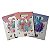 Sacola de Papel P/ Presente c/ Velcro Estampa Flores (L) 24,5x12x31,5cm - Pct c/ 12 - Imagem 5