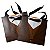 Sacola de Papel p/ Presente Estampa Pai (S) 15x14.5x6cm - Pct c/ 12 - Imagem 2