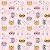 Saco para Presente Perol Gatinhos Colorido 35x54cm - Pct c/ 50 - Imagem 1