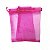 Saquinho de Organza Pink 10x15cm - Pct c/ 100 - Imagem 1