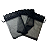 Saquinho de Organza Preto com Renda 13x18cm - Pct c/ 50 - Imagem 2