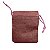 Saquinho de Juta Rosa com Brilho 13x18cm - Pct c/ 50 - Imagem 1