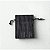 Saquinho de Juta Preto com Brilho 9x12cm - Pct c/ 50 - Imagem 2