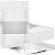 Saco Stand Up Pouch Branco Impermeável 20x30+5 cm - Pct c/ 50 - Imagem 1