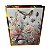 Sacola de Papel p/ Presente Estampa Flores (S) 18x23x8cm - Pct c/ 12 - Imagem 1