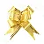 Laço de Plástico para Presente Dourado 12x210mm - Pct c/ 200 - Imagem 1