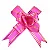Laço de Plástico para Presente Pink e Dourado 12x210mm - Pct c/ 200 - Imagem 1