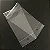 Saco Adesivado BOPP C/ Furo 8,5x9+3+3 - Pct c/ 1000 - Imagem 1