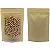 Sacos Stand Up Pouch 20x30cm Kraft Frente Transparente - Pct c/ 50 - Imagem 3