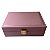 Expositor de Veludo para Bijuteria Rosa 16x11.5x5.5cm - Imagem 1