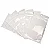 Saco Zip Hermético Branco 12x20cm c/ Frente Transparente - Pct 100 - Imagem 1
