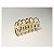 Piranha de Metal 10cm Prata e Dourado - Pct c/ 12  -Y575-30 - Imagem 1