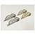 Fivela de Metal com Strass - 9.5cm Prata e Dourado - Pct c/ 12  -Y575-50 - Imagem 2