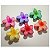 Piranha de Plástico p/ Cabelo de Flor - 9cm - Pct c/ 12 - 7629-YC2 - Imagem 1