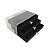 Expositor de Plastico Revestido em Veludo Preto para Bijuteria 23X13X10Cm - Imagem 2