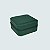 Porta-Joia de Plástico Verde 10x10x5cm - Imagem 1